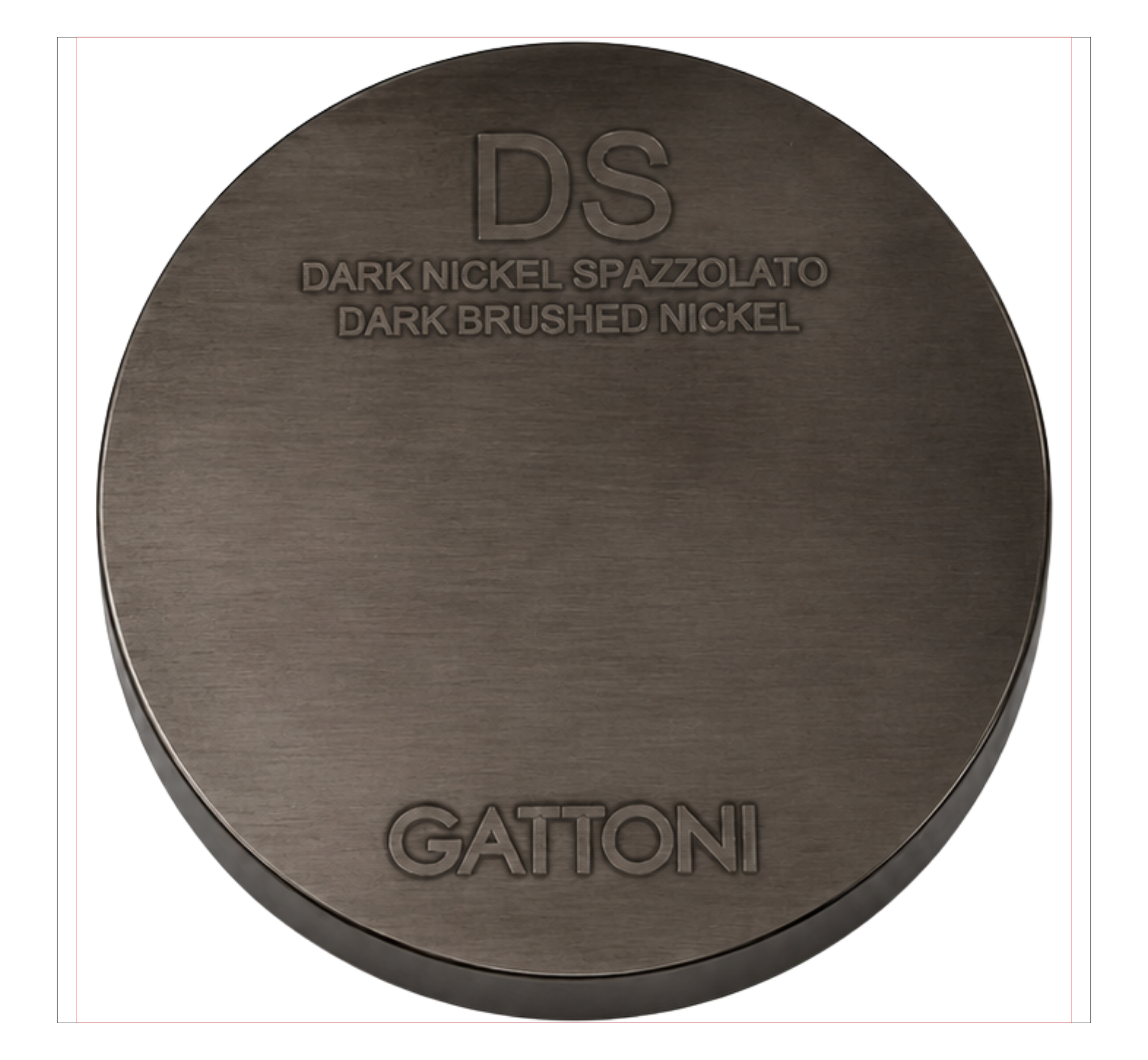 Finitura Dark Nickel Spazzolato - Dark Brushed Nickel